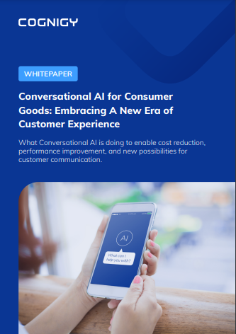 Conversational AI for Consumer Goods: Embracing A New Era of Customer Experience
